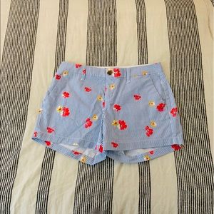 cute dressy floral shorts